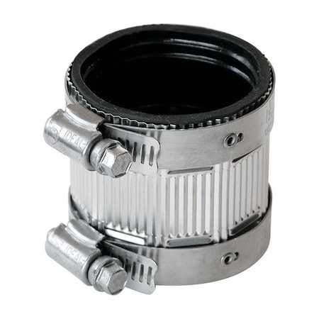Fernco 1.5 x 1.5 in. PVC No Hub Coupling 4872875